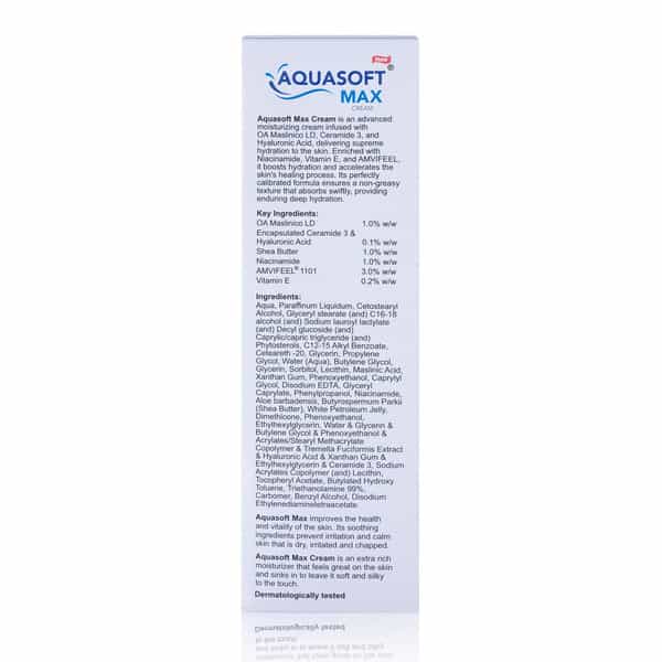 New Aquasoft Max Intensive Moisturising Tube Of 150Gm Cream
