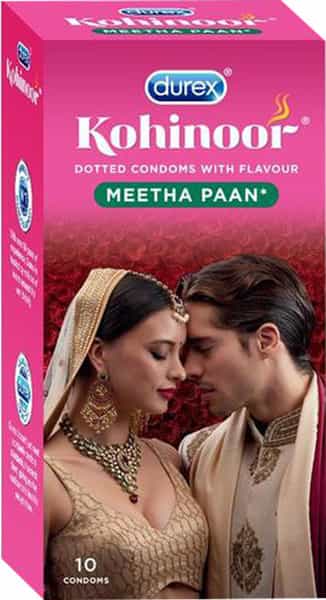 Durex Kohinoor Meetha Pan Condom  Packet Of 2