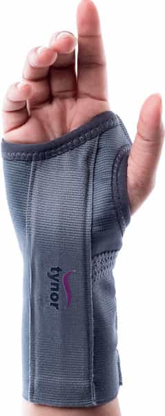 Tynor Elastic Wrist Splint Grey Left Small 1 Unit