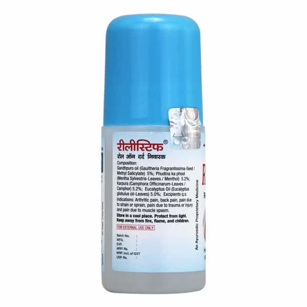Rilistiff Roll On Pain Reliever 50 Ml