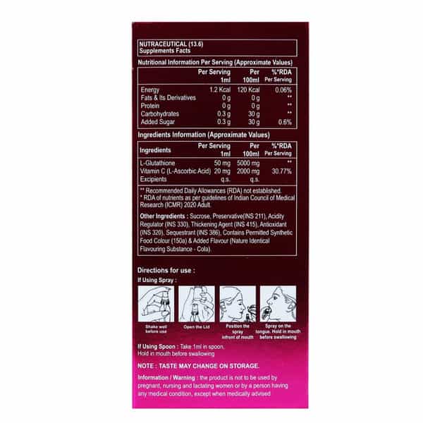 Ethiglo Intra Oral Liquid Spray 50 Ml
