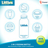 Littles Poly Mini Feeding - 3 In 1 Bpa Free Bottle -120Ml