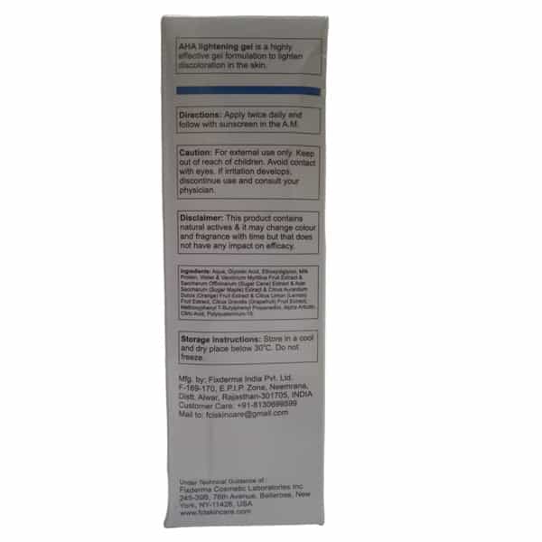Fixderma Aha Lightening Gel 30Ml