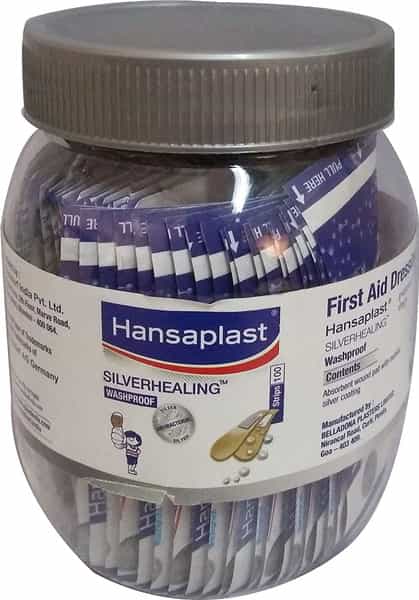 Hansaplast Silver Healing Water Proof 100*1'S