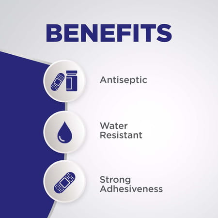 Hansaplast Bandage Washproof Box Of 8