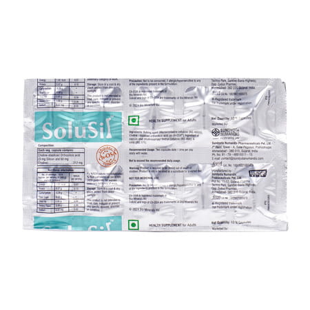 Solusil Strip Of 10 Capsules