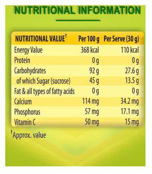 Glucon-D: Nimbu Pani Flavoured Glucose Based Beverage Mix - 250 G (200G + 50G Free) Pouch