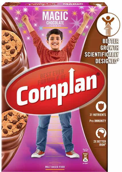 Complan Magic Chocolate Nutrition Drink Refill Of 500 G
