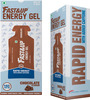 Fast & Up Energy Gel + Caffeine Electrolytes Maltodextrin Vegan Gluten-Free 102Kcal(5X30g)-Chocolate