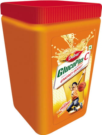 Dabur Gluco Plus C Energy Boost - Orange 400 Gm