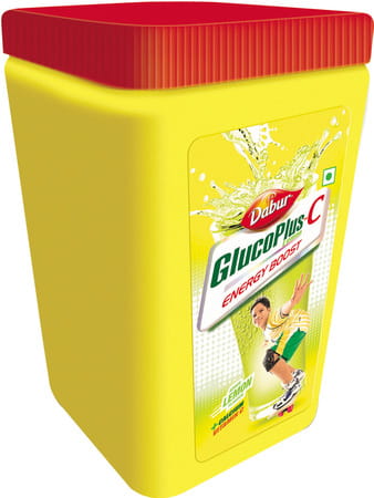 Dabur Gluco Plus C Energy Boost - Lemon 400 Gm