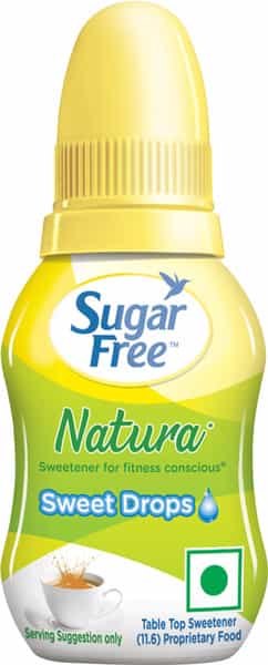 Sugar Free Natura Zero Calorie Sugar Substitute Sweet Drops - 10Ml