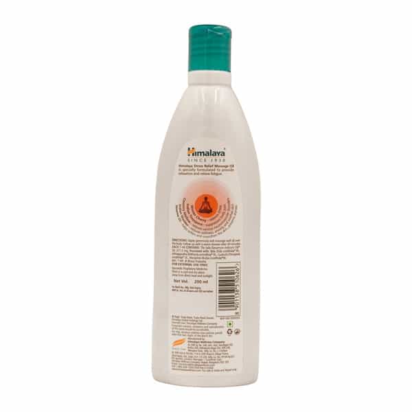 Himalaya Stress Relief Massage Oil | Ashvagandha | 200 Ml