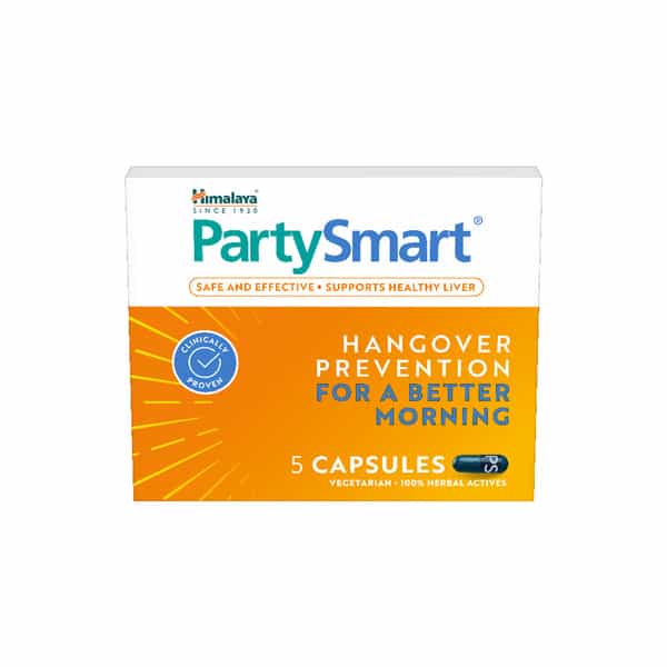 Himalaya Wellness Partysmart Hangover Relief Capsules Strip Of 5