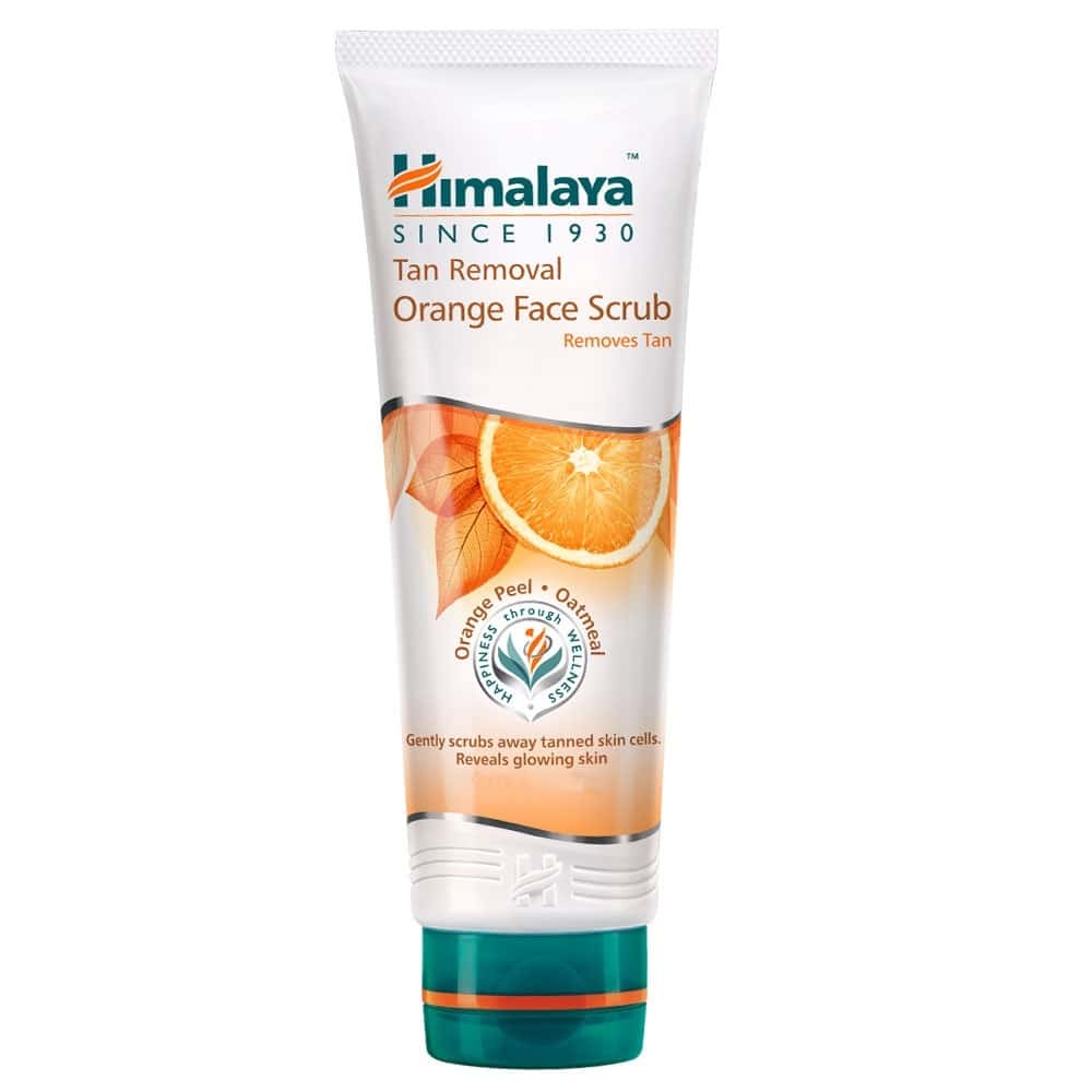 Buy Himalaya Tan Removal Orange Face Scrub 50g Online at Flat 18 OFF