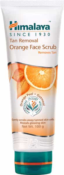 Himalaya Tan Removal Orange Face Scrub 100Gm