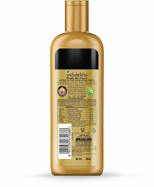 Indulekha Bringha Hair Cleanser Shampoo Bottle Of 200 Ml