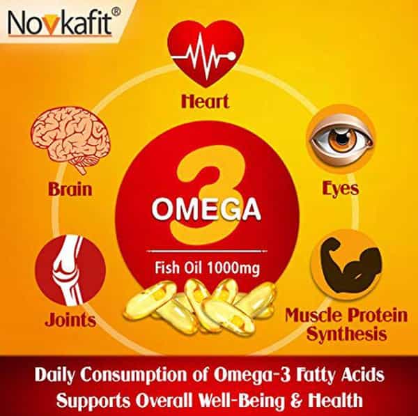 Fish Oil Omega 3 1000Mg Cap 60'S