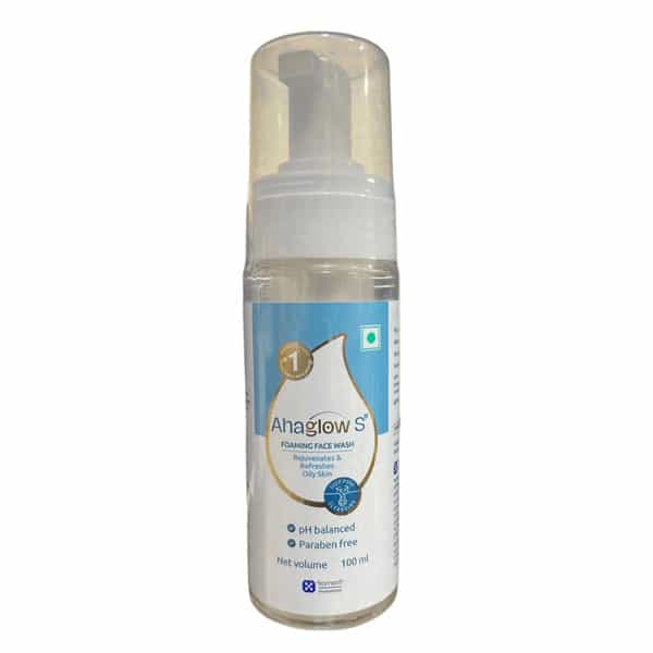 Ahaglow S Bottle Of 100Ml Foaming Face Wash