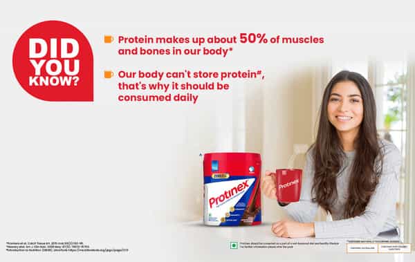 Protinex Nutritional Drink Mix For Adults For Everyday With High Protein Rich Chocolate 750G