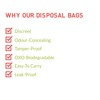 Sirona Sanitary And Diapers Disposal Bag - 15 Bags