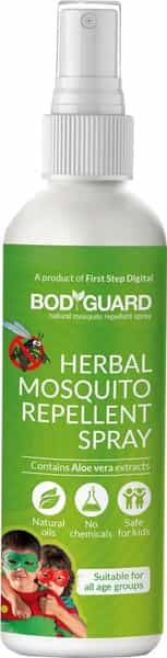 Bodyguard Natural Anti Mosquito Spray Bottle Of 100 Ml