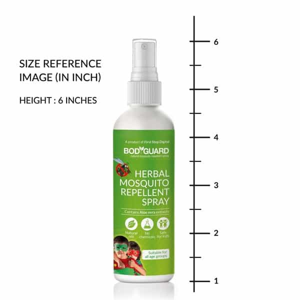 Bodyguard Natural Anti Mosquito Spray Bottle Of 100 Ml