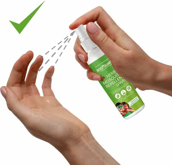 Bodyguard Natural Anti Mosquito Spray Bottle Of 100 Ml
