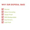 Sirona Sanitary And Diapers Disposal Bag - 75 Bags