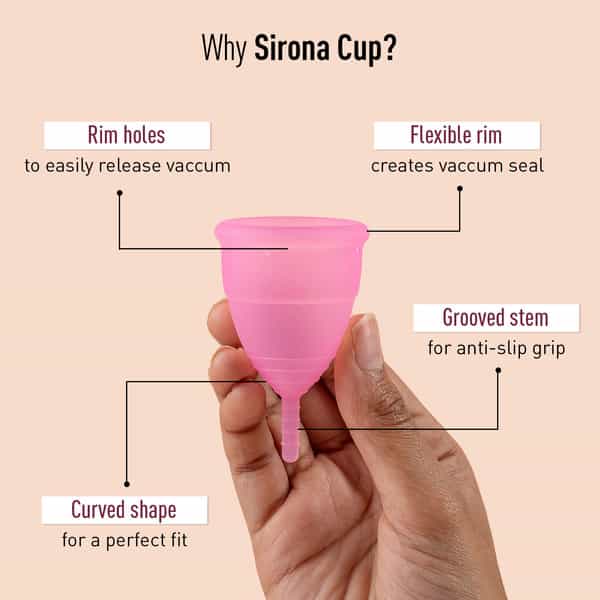 Sirona Reusable Size M Menstrual Cup