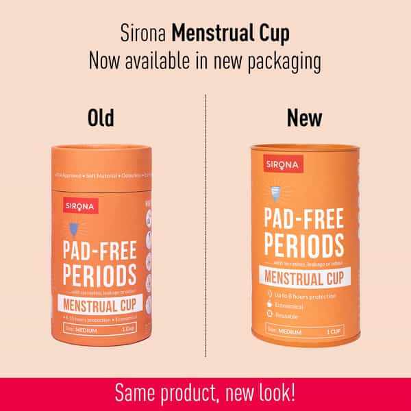 Sirona Reusable Size M Menstrual Cup