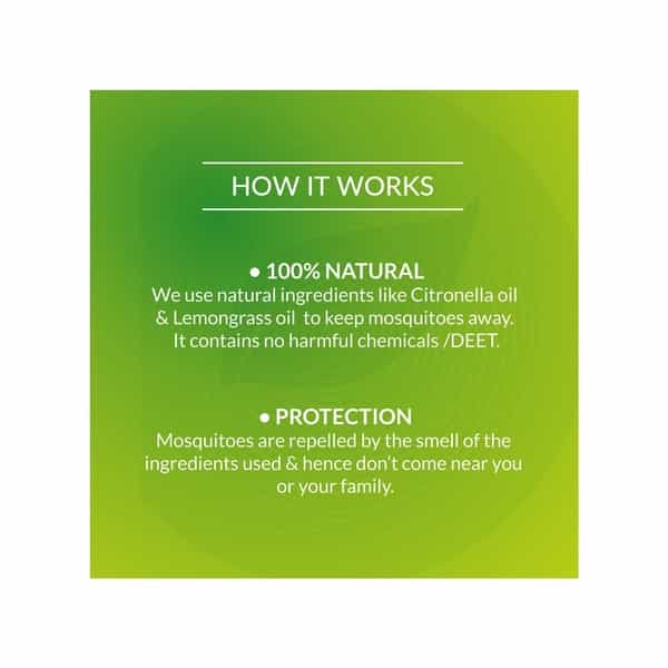 Bodyguard - Herbal Fabric Roll On With Citronella And Lemongrass Oil - 8 Ml + 2 Ml Extra