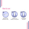 Sirona Ultra-Thin Premium Panty Liners (Regular Flow) 60 Counts - Small