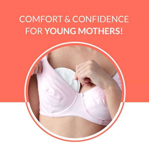 Sirona Disposable Maternity And Nursing Breast Pads For Women - 12 Pads