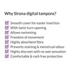 Sirona Premium Digital Tampon (Regular Flow) Medium Flow - 12 Pieces