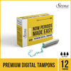 Sirona Non Applicator Tampon Heavy Flow - 12 Pieces