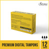 Sirona Non Applicator Tampon Heavy Flow - 12 Pieces