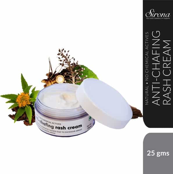 Sirona Natural Anti Chafing Rash Cream- 25 Gm
