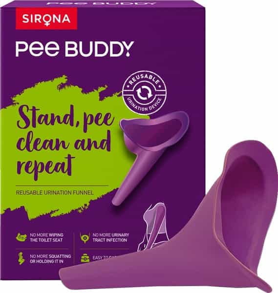 Peebuddy Stand & Pee Reusable Device For Women Helps During Arthritis Pregnancy & Trips Pack Of 1