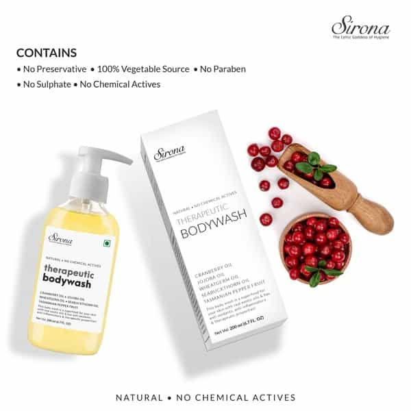 Sirona Natural Anti Fungal Therapeutic Body Wash - 200 Ml