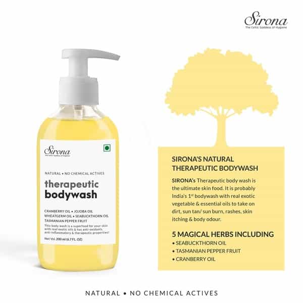 Sirona Natural Anti Fungal Therapeutic Body Wash - 200 Ml