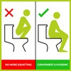 Peebuddy - Waterproof Toilet Seat Cover - 5 Toilet Sheets