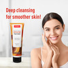 Sirona Natural Exfoliating Face Wash Facial Cleaner With Apricot & Flaxseed Extracts - 125 Ml
