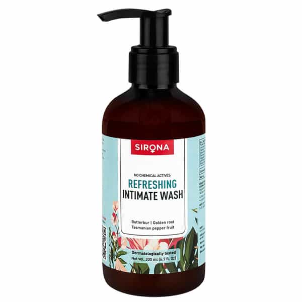 Sirona Natural Ph Balanced Intimate Wash - 200 Ml