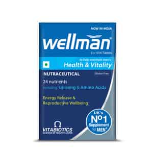 Wellman Health Supplement Tablets Box Of 30