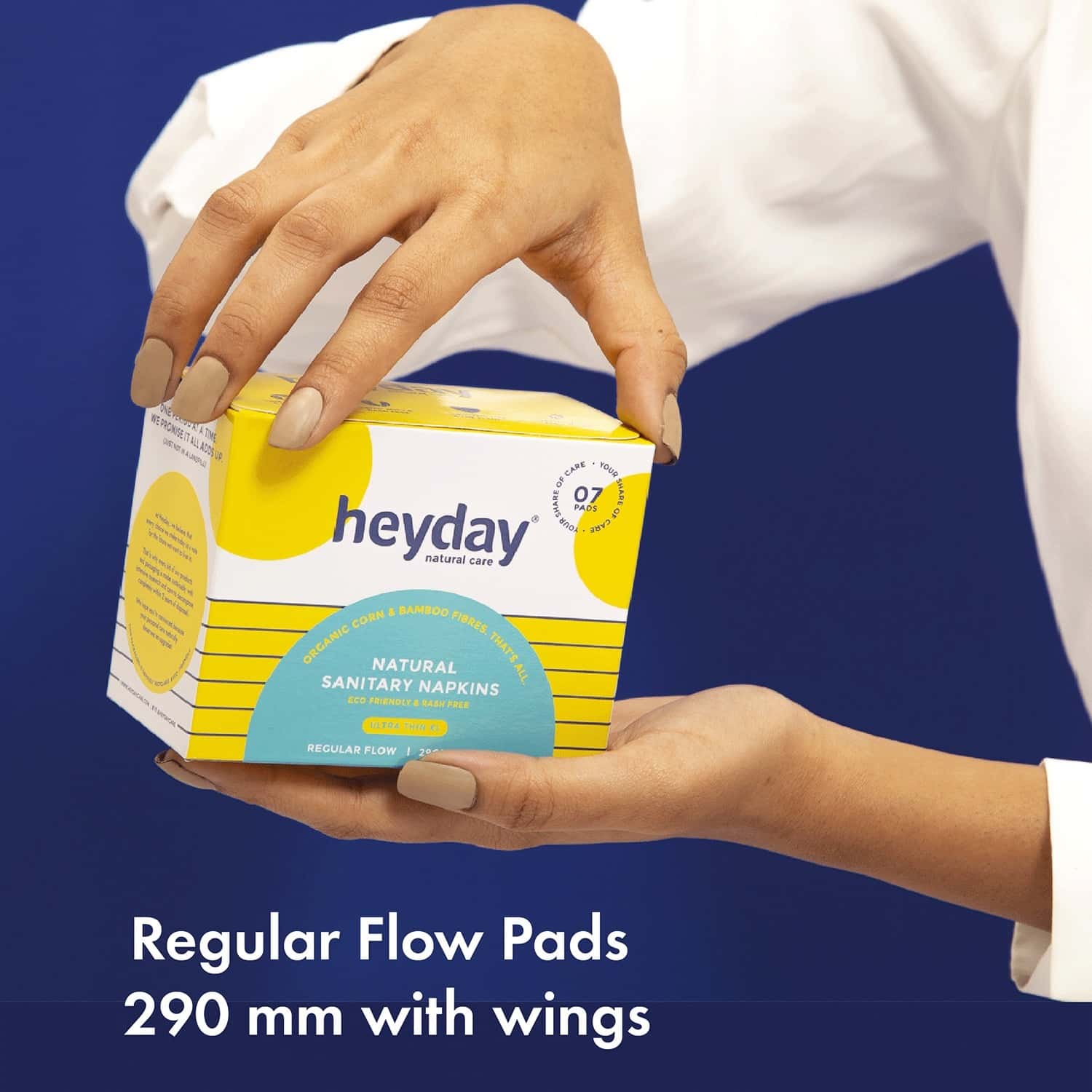 Buy HEYDAY NATURAL & ORGANIC SANITARY NAPKINS XL (ULTRA THIN 7 PACK