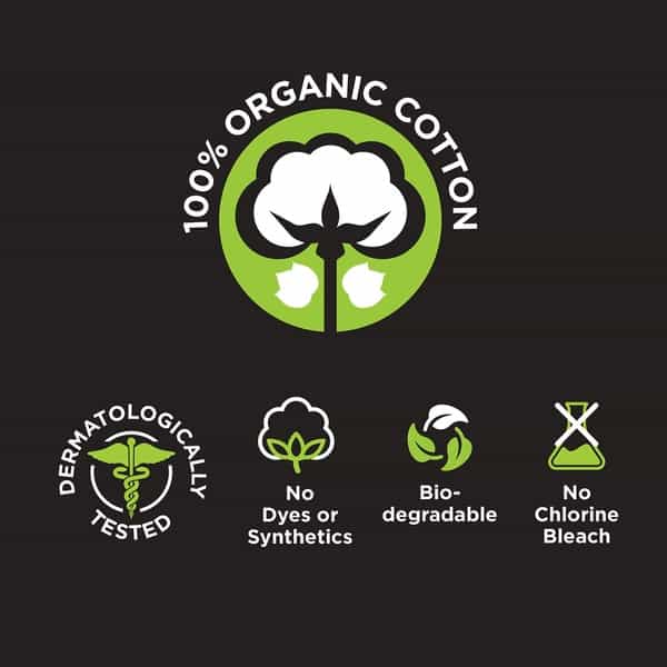 Pee Safe Organic Cotton Tampon (Regular) - 16 N