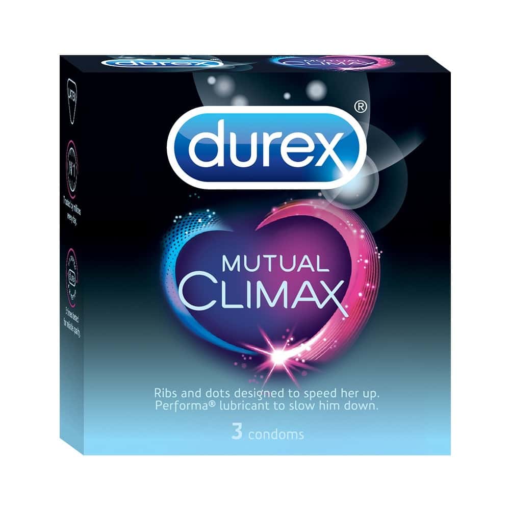 Buy Durex Mutual Climax Condoms 3 Pieces Online at Flat