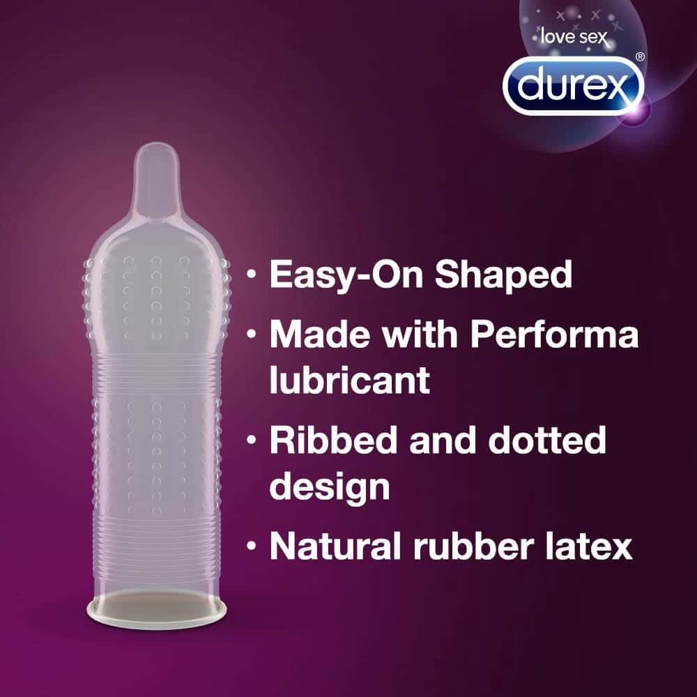Buy Durex Mutual Climax Condoms 3 Pieces Online at Flat