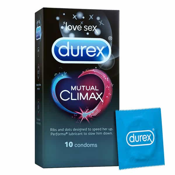 Durex Mutual Climax Packet Of 10 Condoms